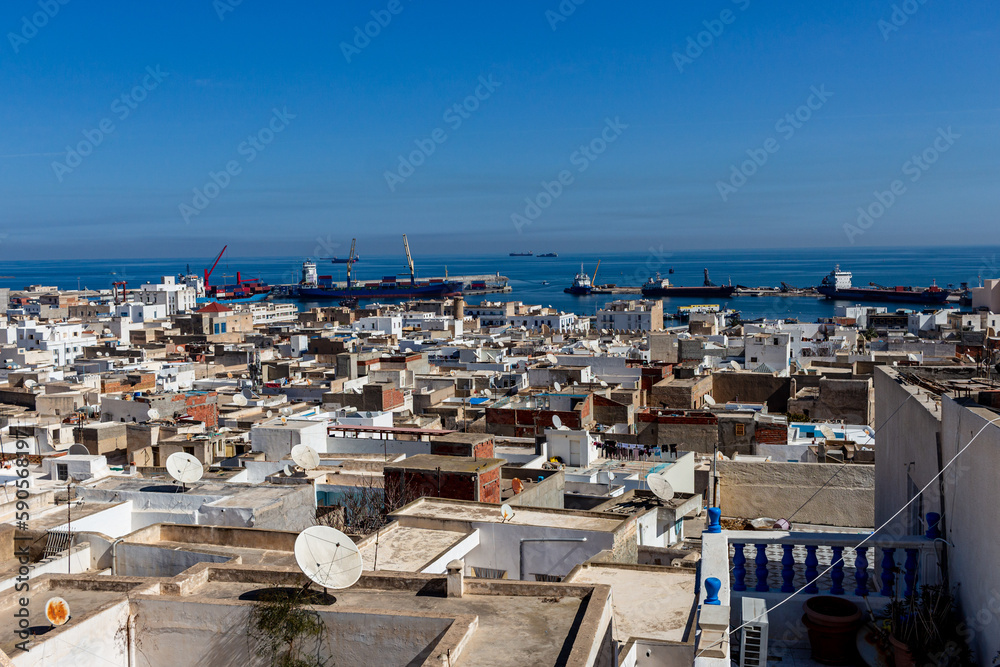 view of the port