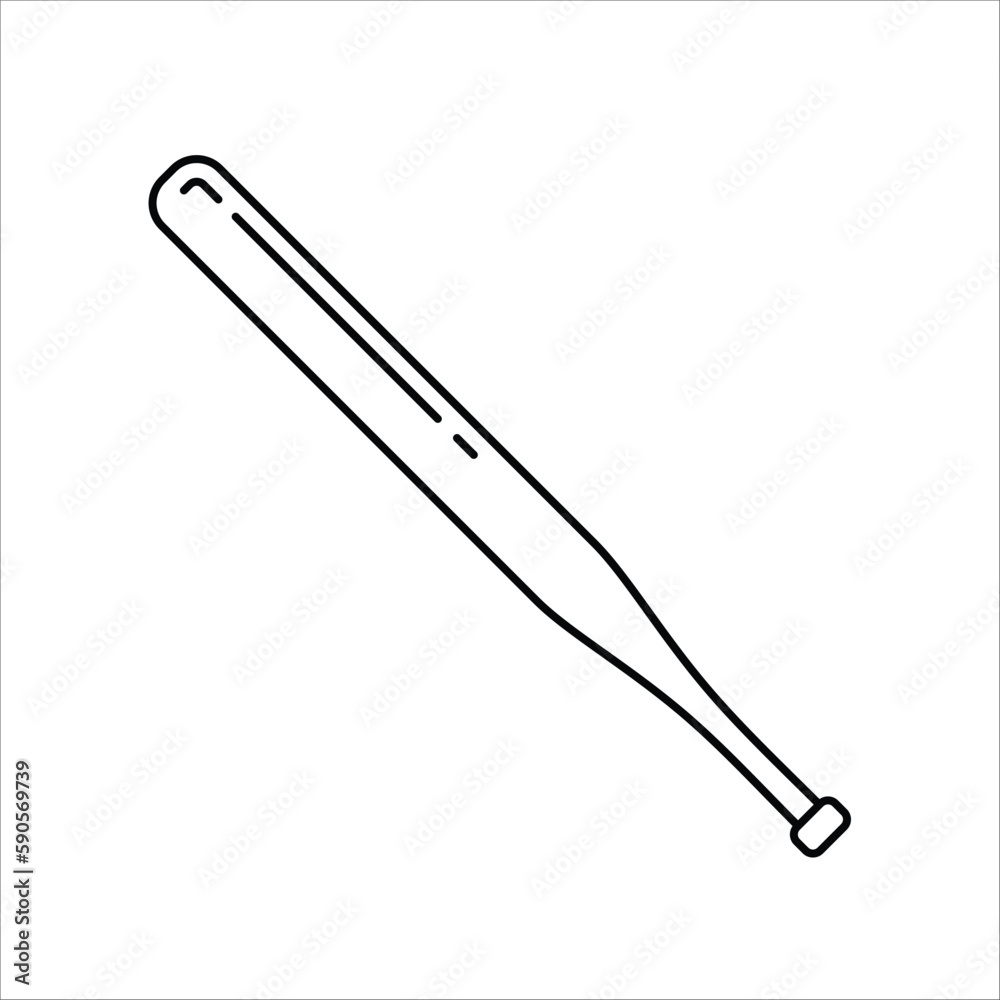 Base bat icon. Baseball bat flat sign design. Base bat symbol pictogram. UX UI icon Base bat icon. Baseball bat flat sign design. Base bat symbol pictogram. UX UI icon
