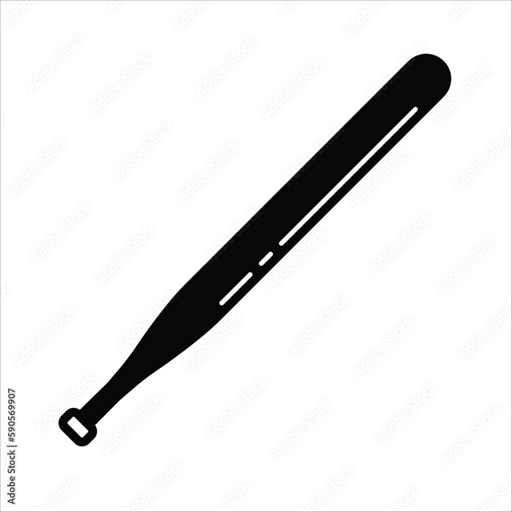 Base bat icon. Baseball bat flat sign design. Base bat symbol pictogram. UX UI icon Base bat icon. Baseball bat flat sign design. Base bat symbol pictogram. UX UI icon