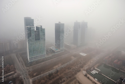  Tianjin China centrum city in, generative artificial intelligence