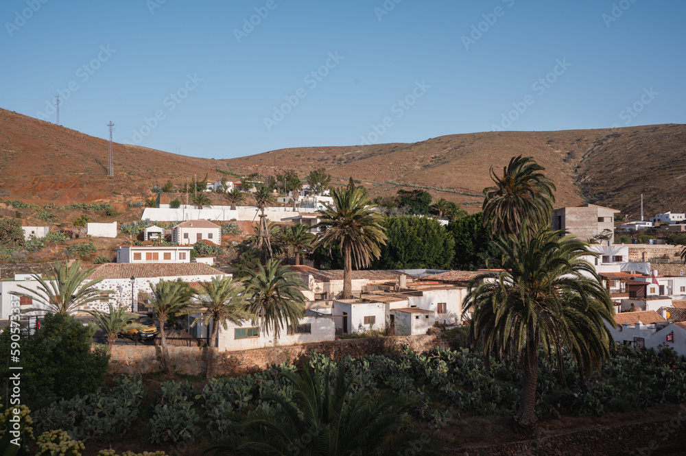 Betancuria region in Fuerteventura
