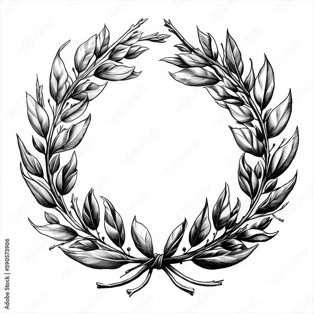 Laurel Wreath created with Generative AI Laurel Wreath created with Generative AI
