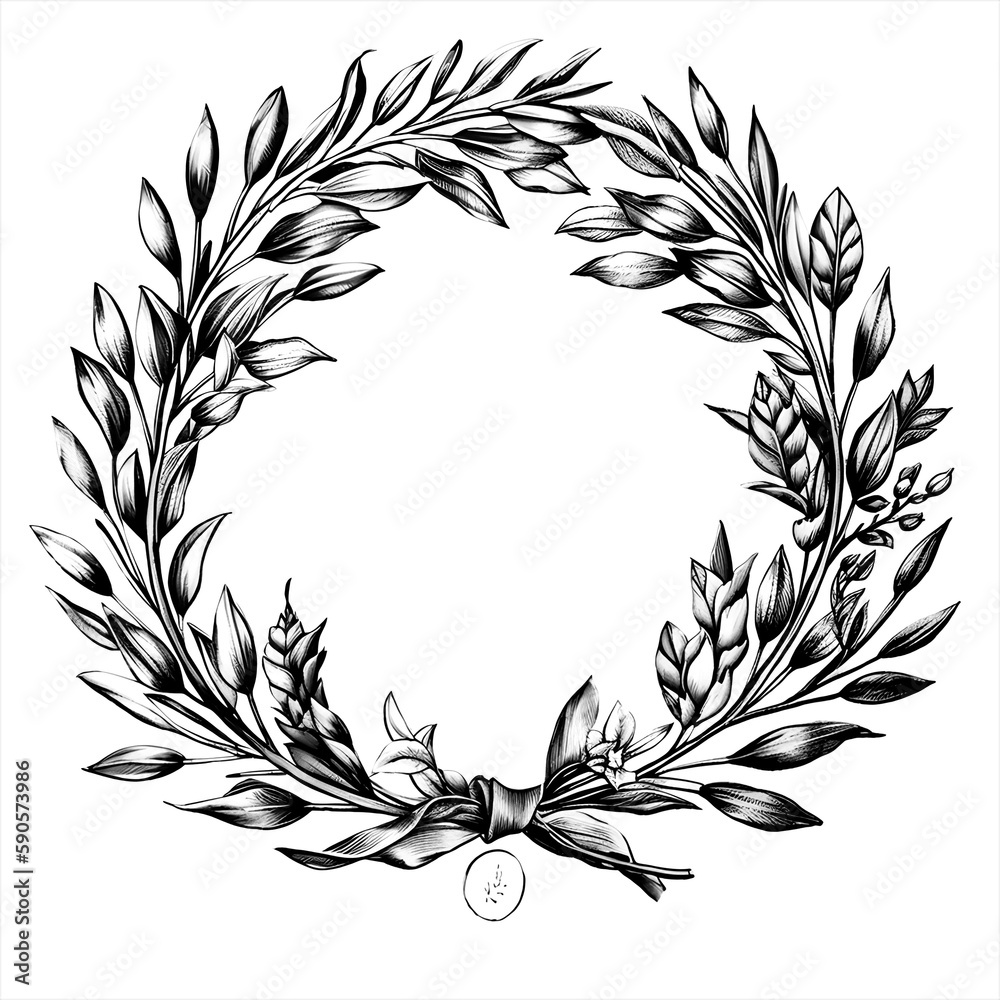 Laurel Wreath created with Generative AI Laurel Wreath created with Generative AI