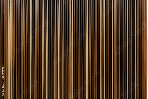 Black Asian bamboo mat texture. Vertical background