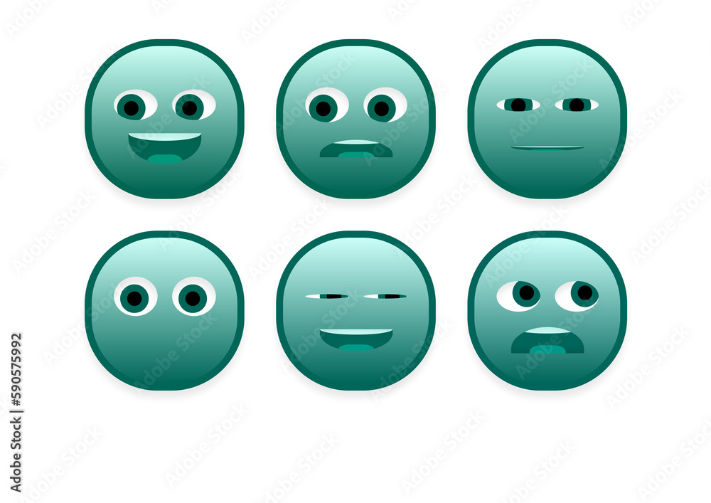 set of faces emoji smileys set of faces emoji smileys