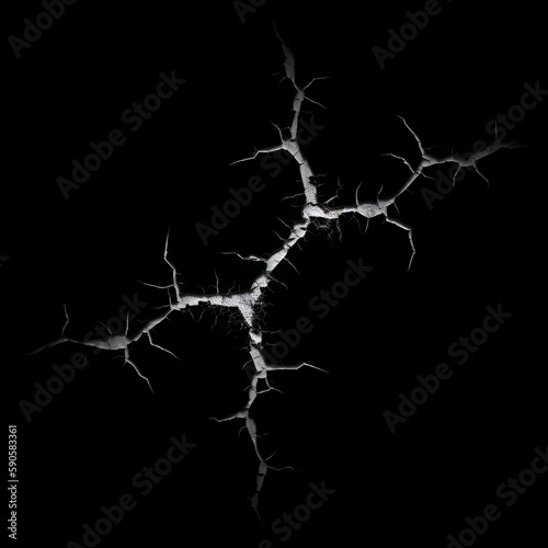 Crack Alpha generated with AI