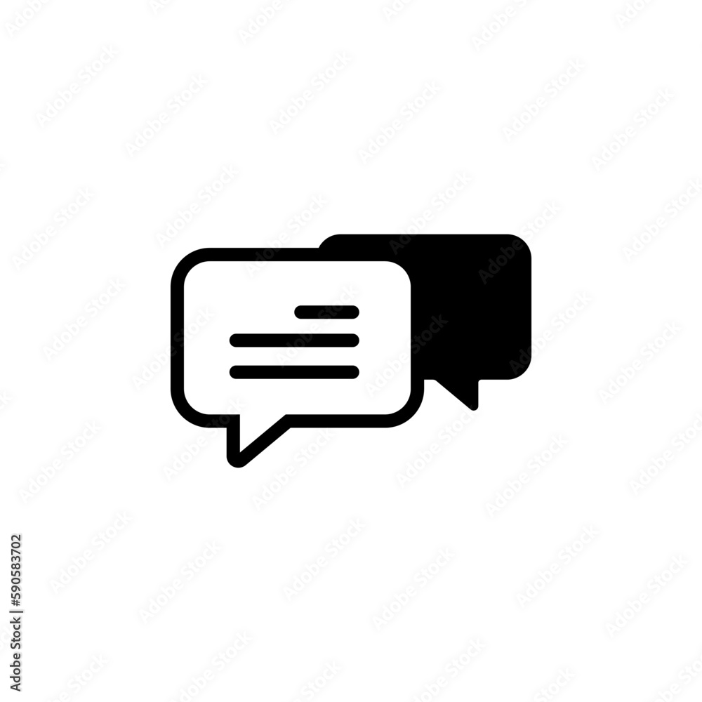 Message icon vector Message icon vector