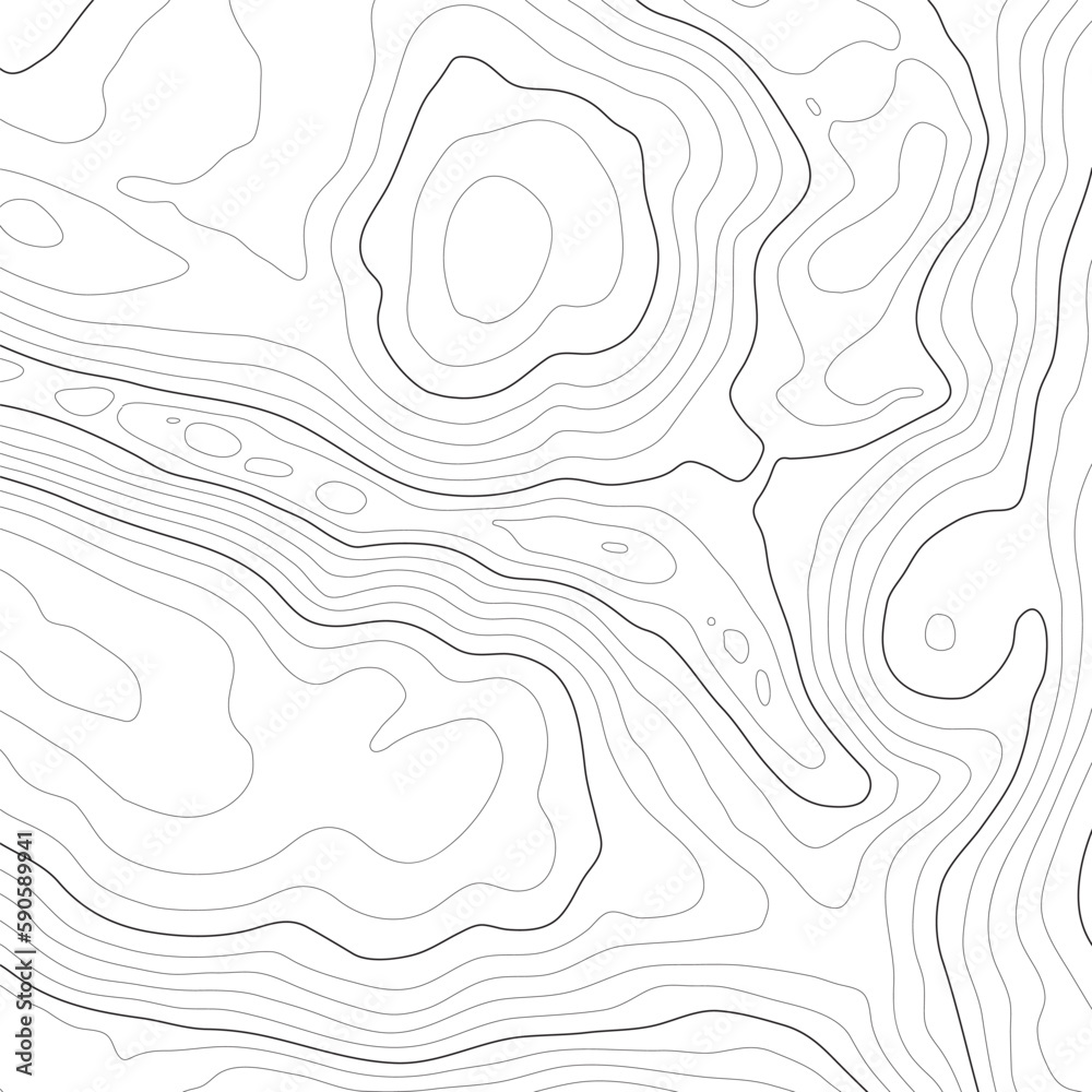 Vecteur Stock The Stylized Height Of The Topographic Contour In Lines vecteur-stock-the-stylized-height-of-the-topographic-contour-in-lines