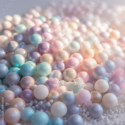 Iridescent, pearlescent texture (AI) © Кристина Моисеева