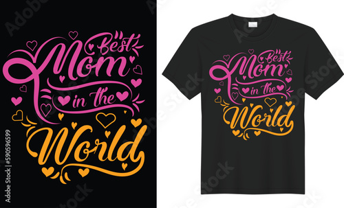 mother typography vector t shirt design