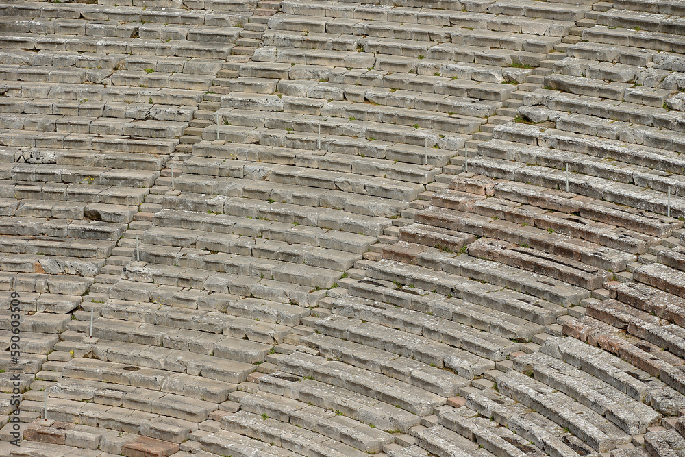 The Ancient Theatre of Epidaurus (Peloponnese, Greece)