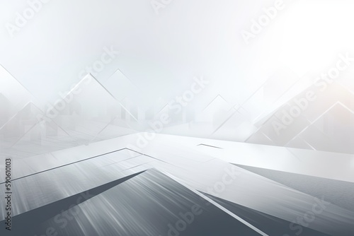 Abstract winter background. AI generated art illustration.