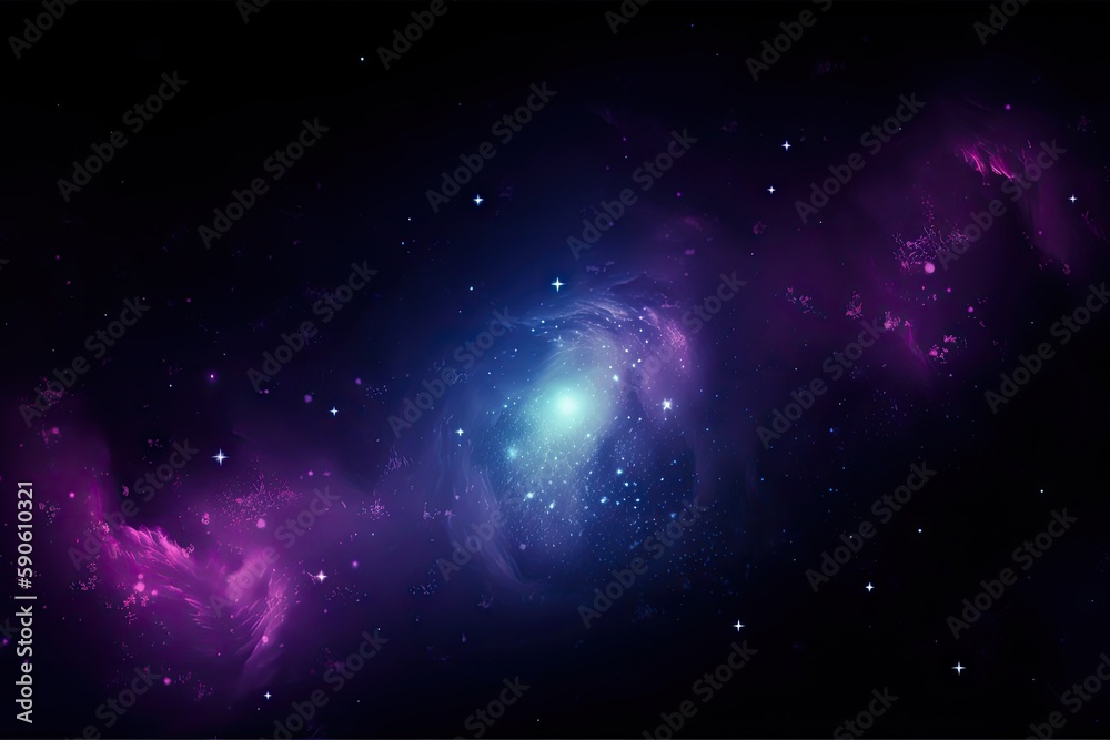 Stars in space. AI generated art illustration. Stars in space. AI generated art illustration.