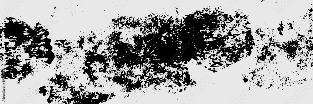 Black and white background Grunge brush strokes. Textured background suitable for banners, stories, social media posts, patterns, etc.