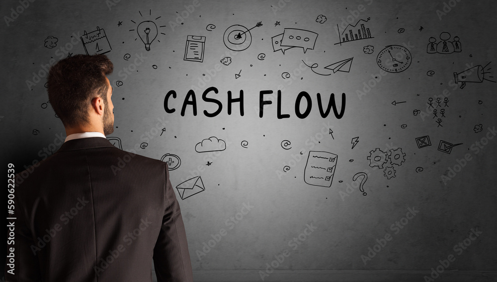 businessman drawing a creative idea sketch businessman drawing a creative idea sketch