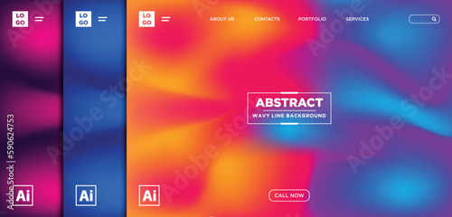 Gradient Abstract Background.