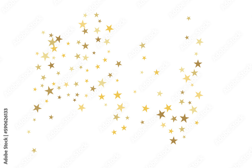 Star confetti. Gold casual confetti background. Bright design pattern. Star confetti. Gold casual confetti background. Bright design pattern.