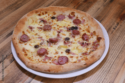 pizza chorizo