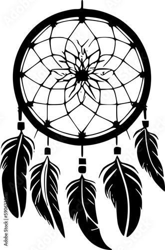 Dreamcatcher - High Quality Vector Logo - Vector illustration ideal for T-shirt graphic photo