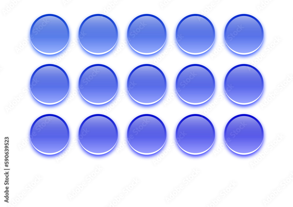 3d aqua buttons