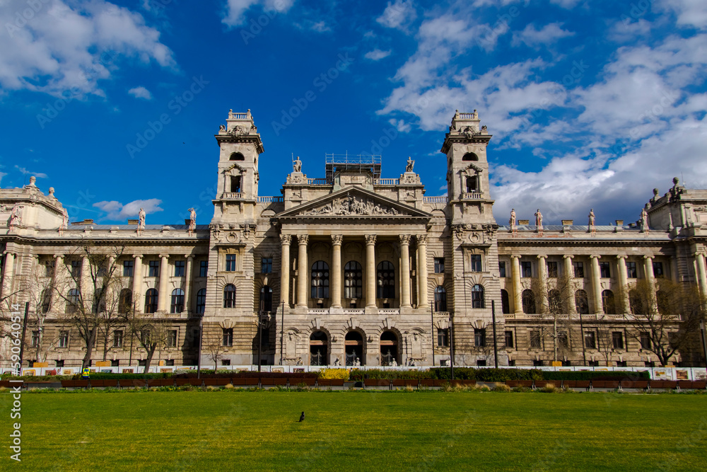 The building of the Palace of Justice in Budapest