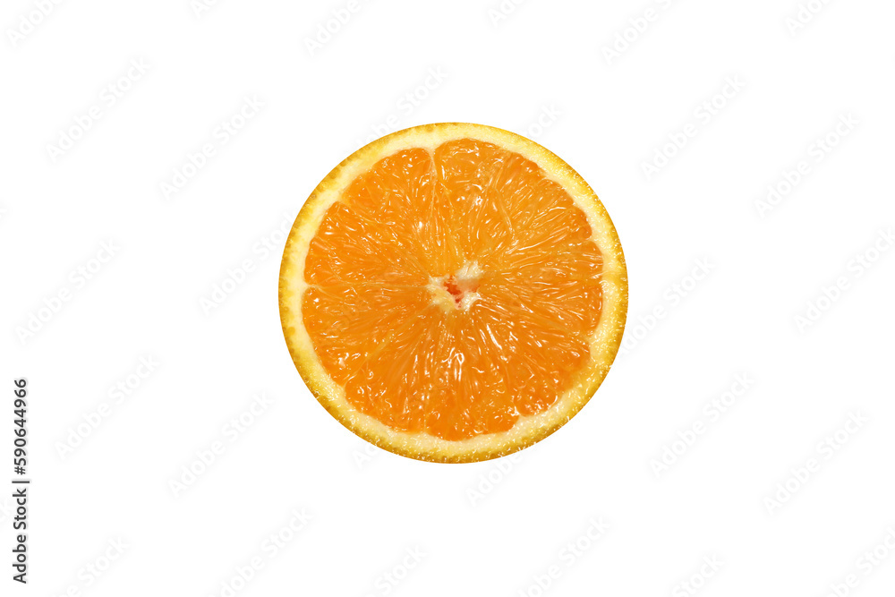 orange slice isolated.orange with peel. orange fruit. orange slice isolated.orange with peel. orange fruit.