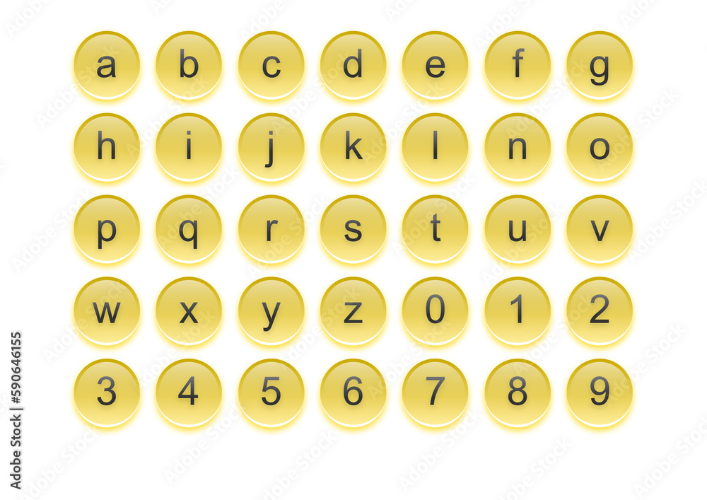 aqua buttons with letters aqua buttons with letters