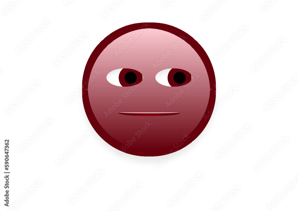 Fototapeta premium 3d smiley face