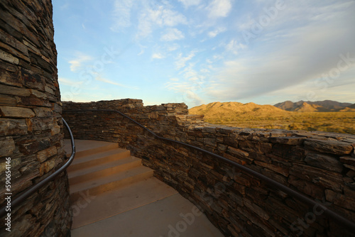 Tableau sur toile Stairs, Estrella Star Tower, Goodyear, Arizona