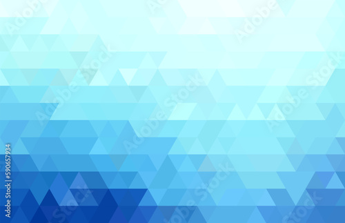 Abstract geometric blue background gradient