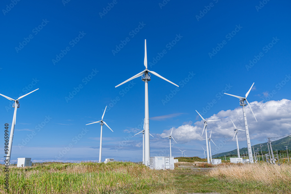 松前町の風力発電