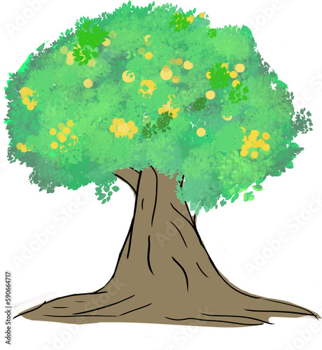 illustration of a tree (ID: 590664717)
