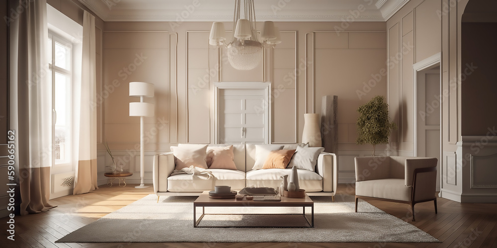 Classic elegance: a timeless living room design