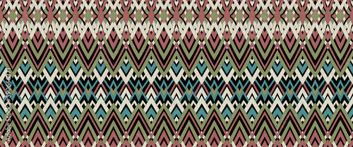 Seamless chevron background pattern with pointed and rounded edges