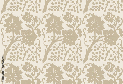 seamless floral pattern with roses on white background. Damask seamless floral pattern. Shabby ornament and background in vector. Ornate Lace Fabric. © david wilson1