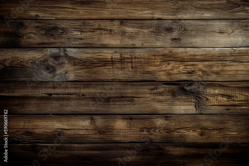 wood backgrounds, brown wooden floor texture. Generative Ai. 