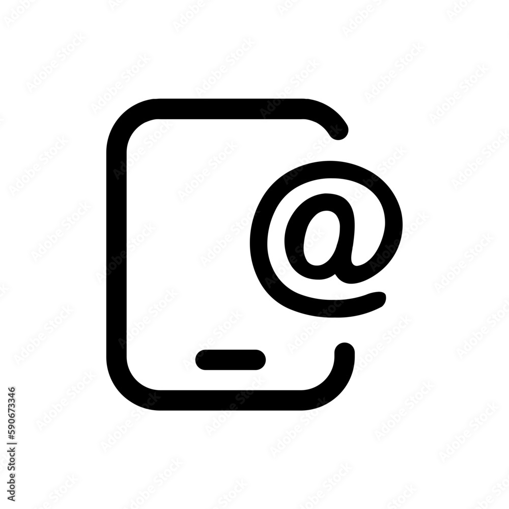 Email Outline Icon Email Outline Icon