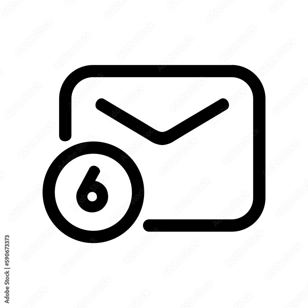 Email Outline Icon Email Outline Icon