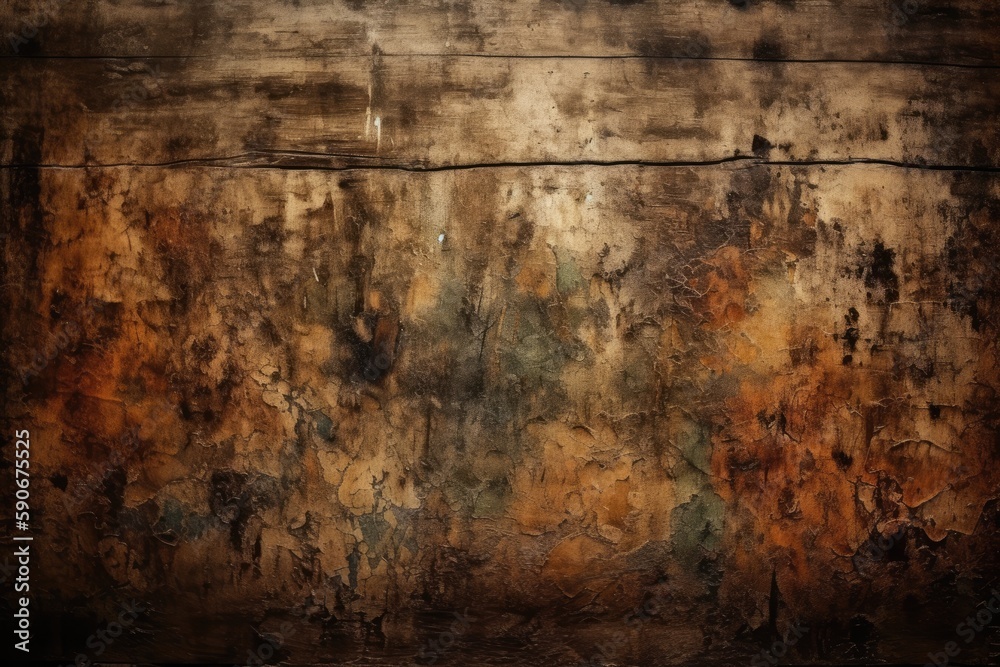 colorful graffiti mural on a brick wall. Generative AI colorful graffiti mural on a brick wall. Generative AI