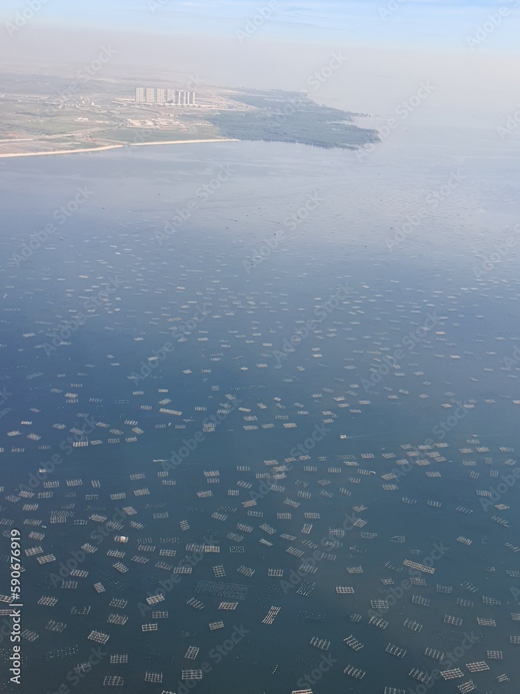 aerial view of the ocean aerial view of the ocean