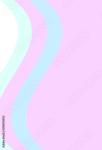 abstract waves  pastel colors
