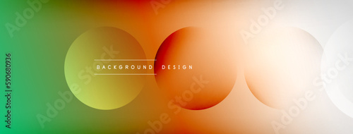 Abstract background - geometric composition created with lights and shadows. Technology or business digital template