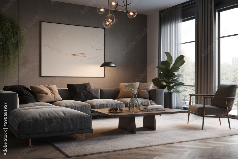 modern living room, Generative AI
modern living room, Generative AI