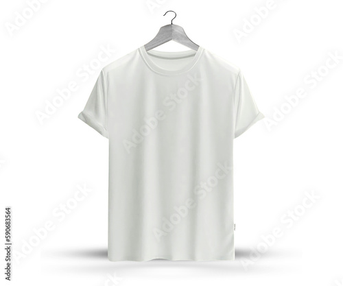 3D Rendered Smart Hanger T-Shirt Image
