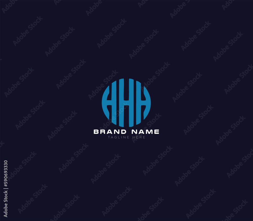 Obraz premium professional h latter logo design