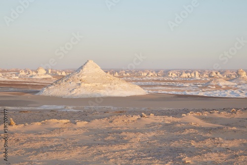 The Otherworldly White Desert Near Egypt's Bahariya Oasis