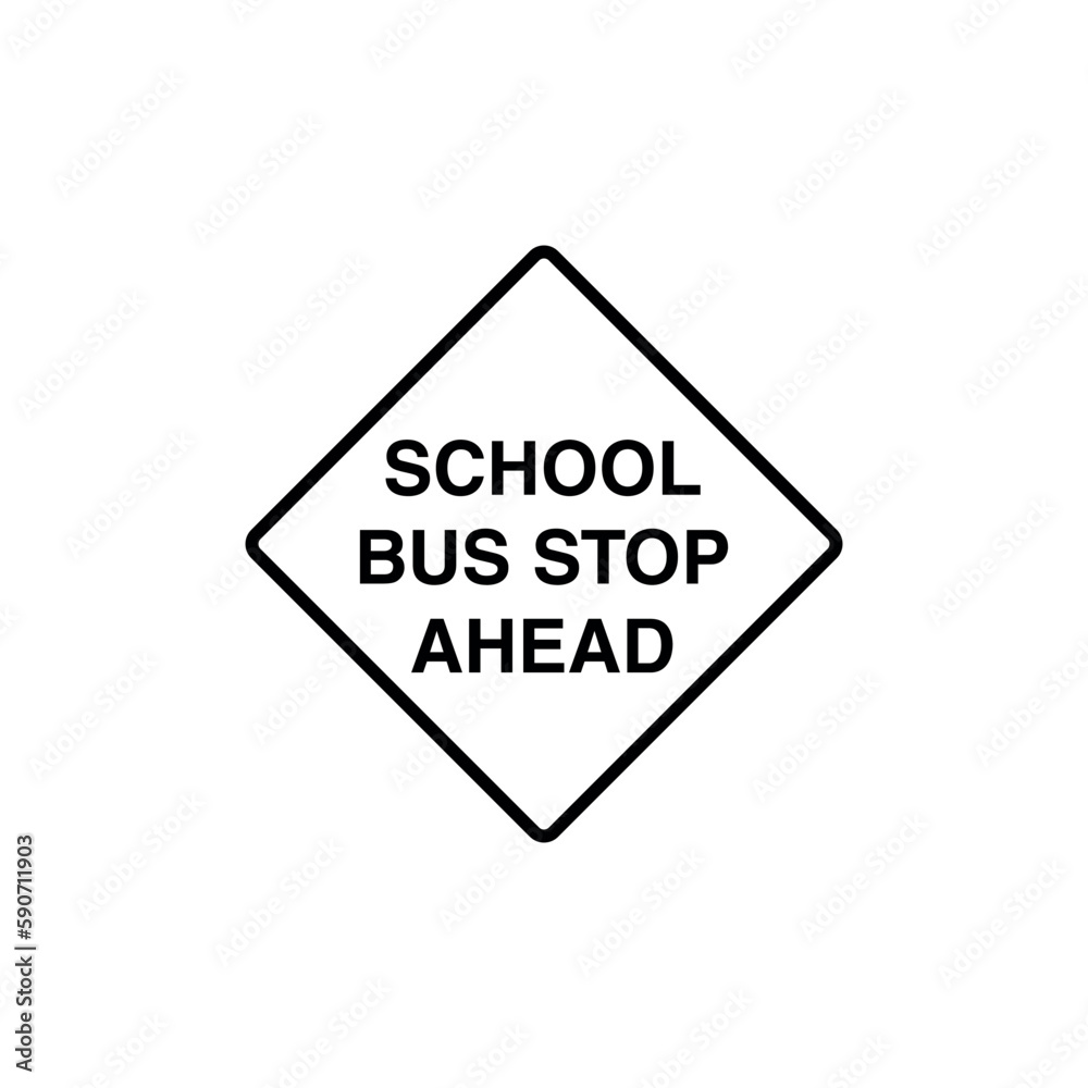 Black and White Color Traffic Sign Street Sign Icon Vector Template Black and White Color Traffic Sign Street Sign Icon Vector Template