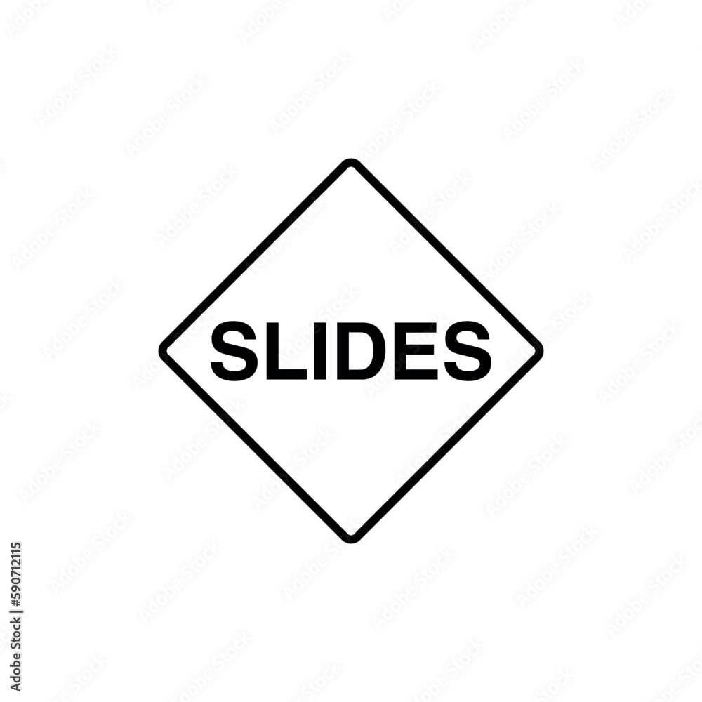 Black and White Color Traffic Sign Street Sign Icon Vector Template Black and White Color Traffic Sign Street Sign Icon Vector Template