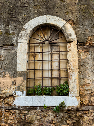 window of an old house