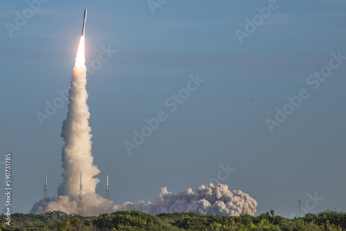 Rocket launch at cape canaveral florida, Mars Rover Preserverance